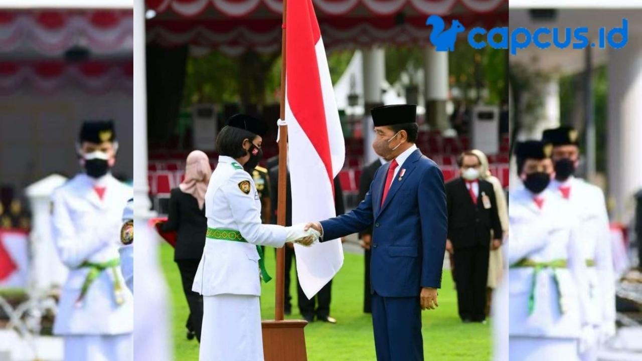 Presiden Joko Widodo Kukuhkan 68 Paskibraka Nasional 2022. Berikut Daftar Namanya