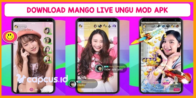Download Mango Live Ungu Mod Apk