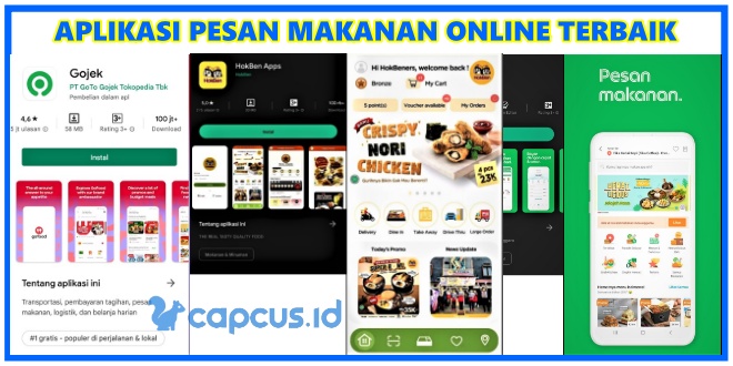 aplikasi pesan makanan online terdekat