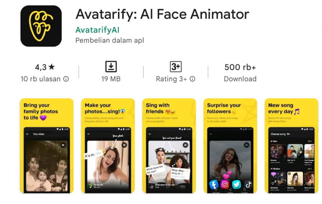 Avatarify : Al Face Animator