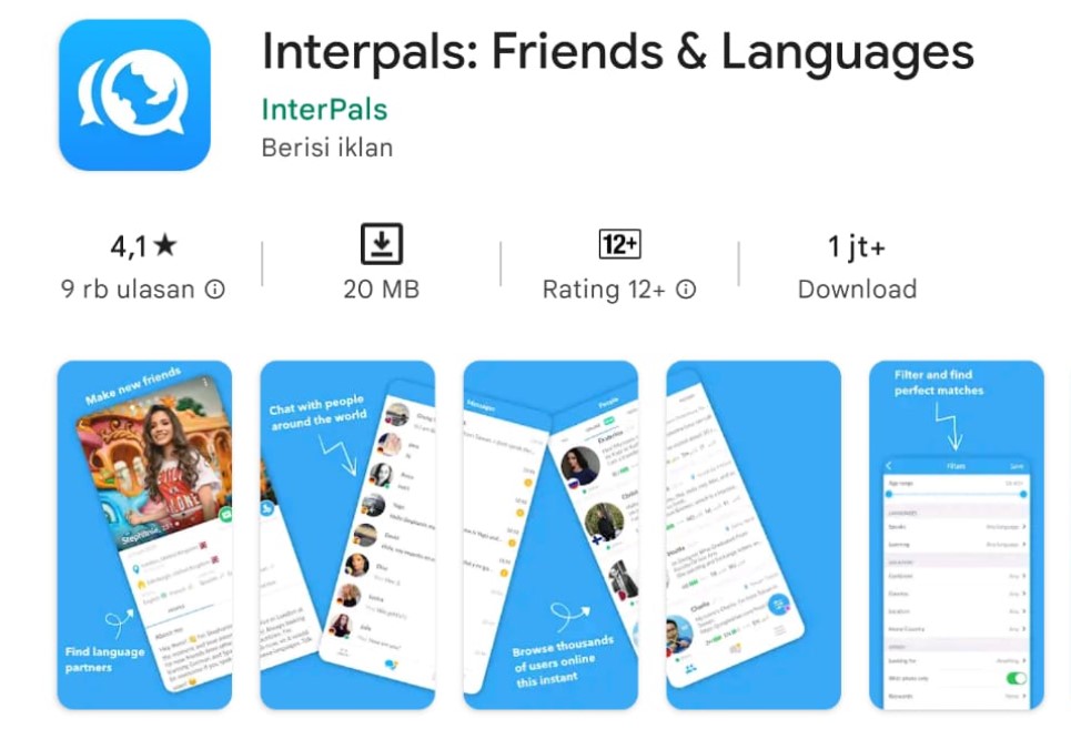 Interpals: Friends And languages
