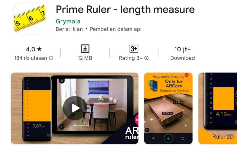 Prime Ruler - length measure