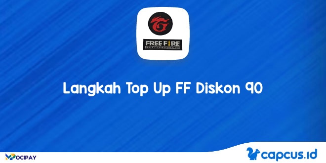 Langkah Top Up FF Diskon 90