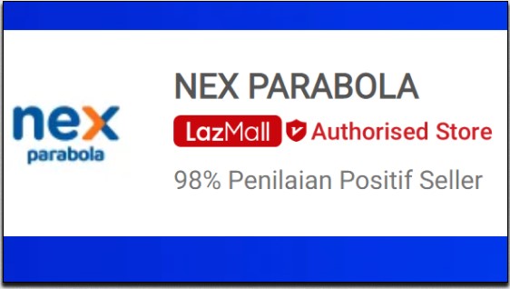 Beli Paket Nex Parabola Melalui Lazada