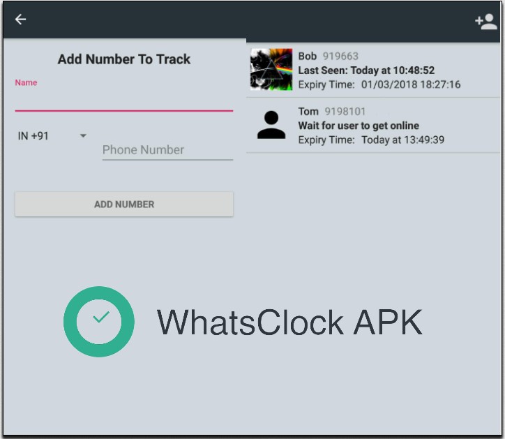 Menggunakan Aplikasi WhatsClock