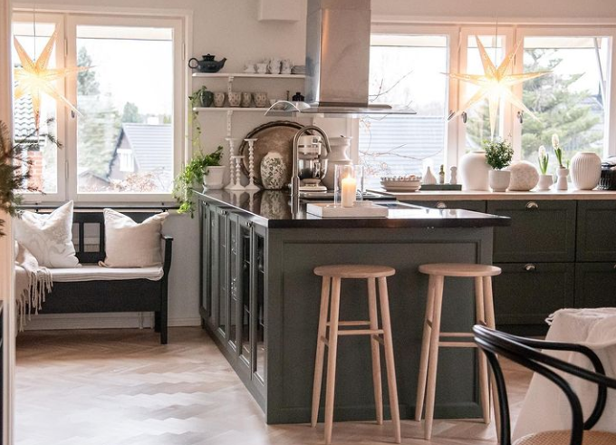 Gambar Dapur Sederhana Dan Rapi Terbaru Konsep Skandinavian